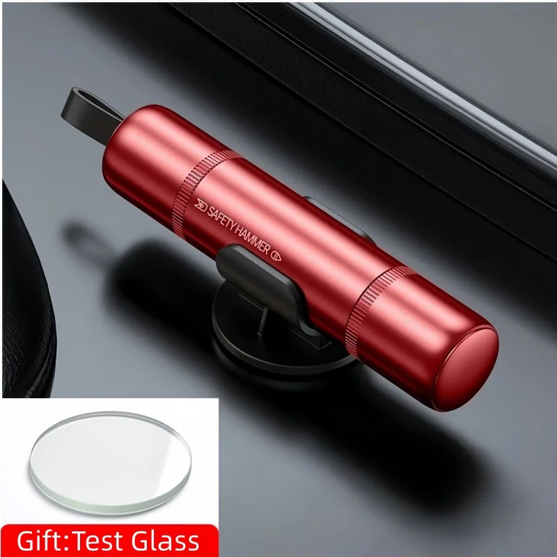 Car Escape Tool - 2-in-1 Window Breaker & Seatbelt Cutter