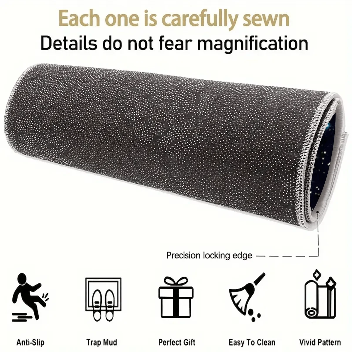 1pc Universal Car Trunk Mat with Blue Starry Sky Patterned Storage Mat for Car Trunks, Designed to Be Both Simple And Stylish