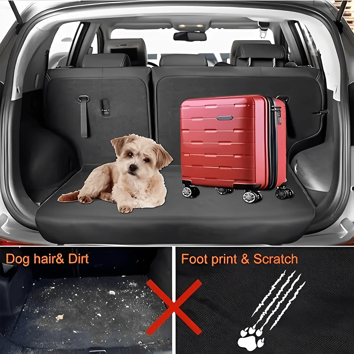 1pc Universal Car Trunk Mat with Blue Starry Sky Patterned Storage Mat for Car Trunks, Designed to Be Both Simple And Stylish