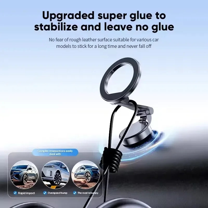 Magnetic Magsafe Car Phone Holder For Vehicles Mobile Support For Car Cell Phone Holder in Car For phone 16 15 14 Pro Max Plus